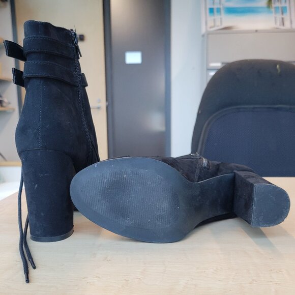 Madden Girl Klaim Lace up Combat Ankle Boots - Picture 4 of 5